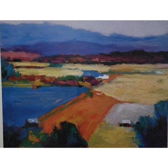 Lyle Silver Other - Vintage 1999 Lyle Silver Winn Devon Valley View Print